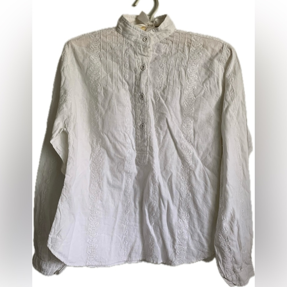 TLC New vintage cotton bohemian hippie top long sleeves